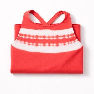 Aerie Chill Play Move Tie Dye Longline Sports Bra Tank XL